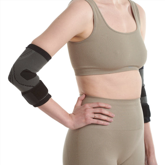 Manchons de Compression pour le Coude avec Sangle de Soutien