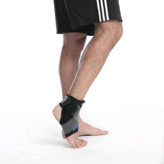 Attelle de Soutien pour la Cheville avec Sangle de Compression