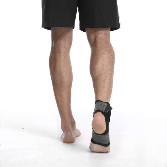 Attelle de Soutien pour la Cheville avec Sangle de Compression