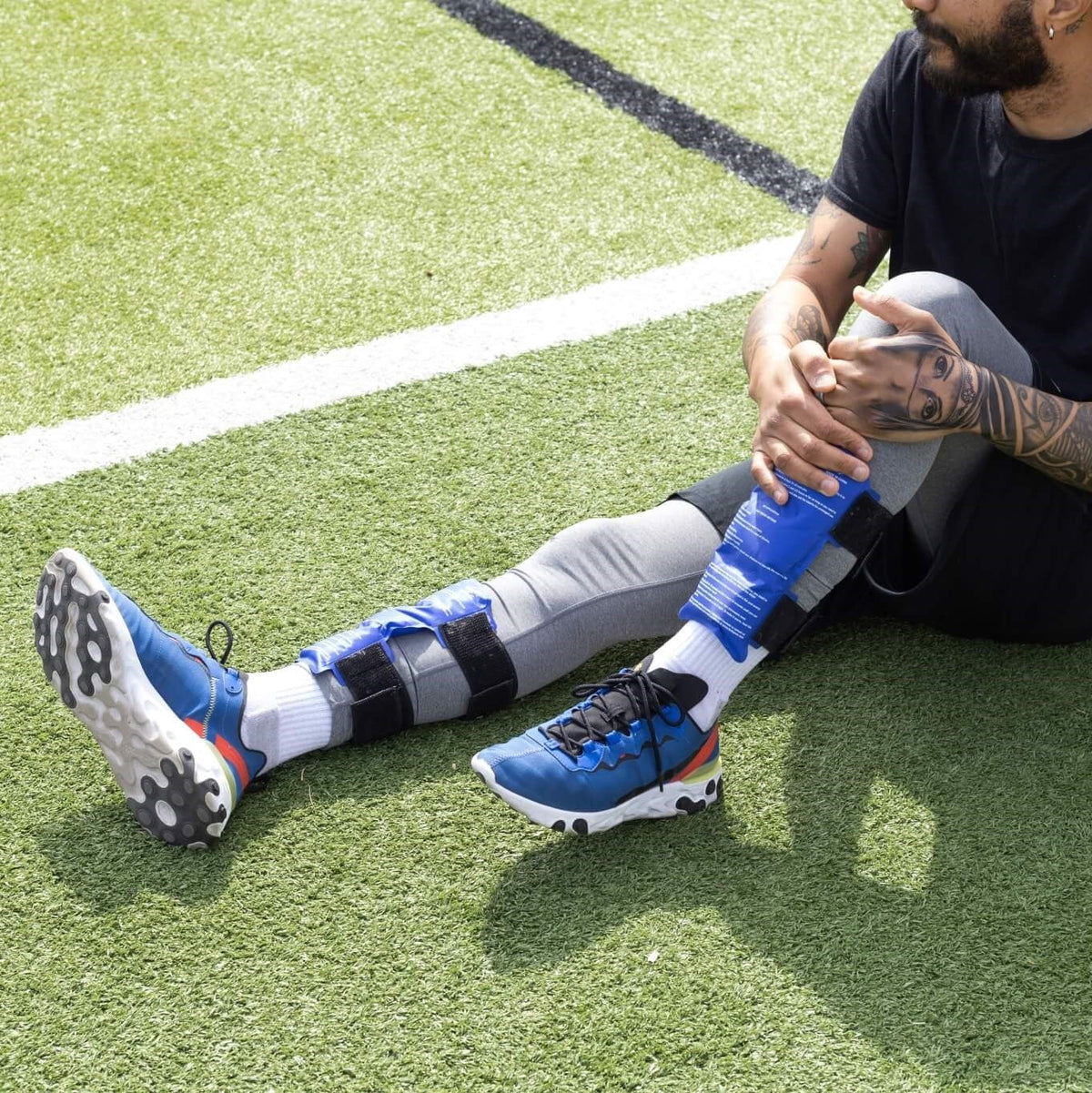 Shin Splints Cold Shin Splint Ice Pack | Reusable Shin Hot & Cold Wrap for Shin Splint ...